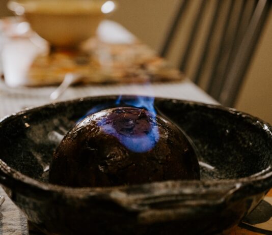 La historia imperial del pudín navideño