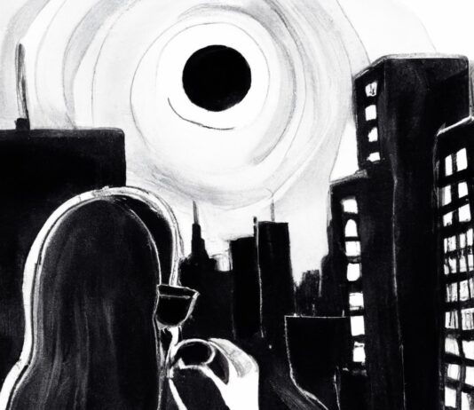 Esperando el eclipse total