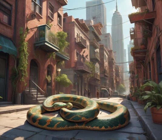 Serpientes en la ciudad